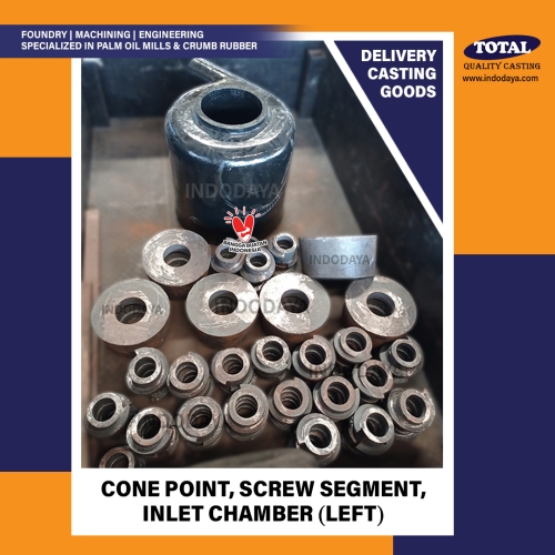 CONE POINT, SCREW SEGMENT & INLET CHAMBER