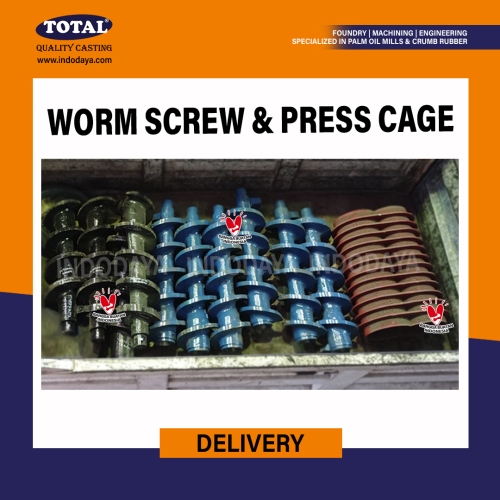 Delivery Worm Screw & Press Cage