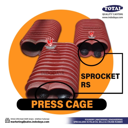 PRESS CAGE & SPROCKET RS